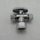 Green Valves double hole brass polished Mixer water valve manifold for bathroom